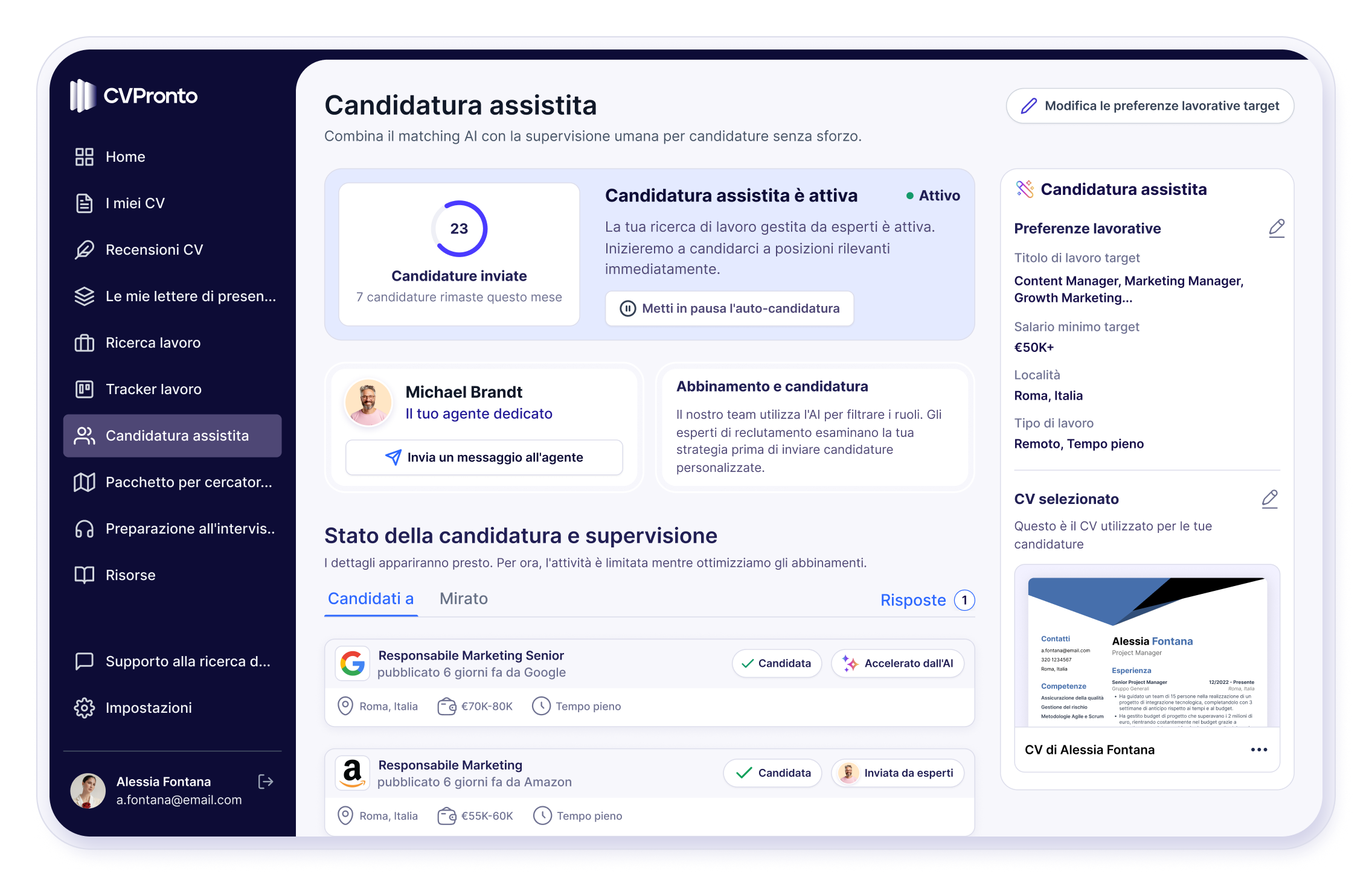 I nostri <span class='hero-title-span'>reclutatori</span> candidano per voi alle offerte di lavoro